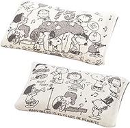 Nishikawa Snoopy Stretchy Towel Pillow Case Ag Antibacterial Type 13.4 x 25.2 inches (34 x 64 cm), W