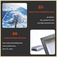 ♣ ◄ ☃ ASOLAR Solar Panel 100 Watts Monocrystalline 100W Solar Panels IP67 Waterproof Sun Power Pane