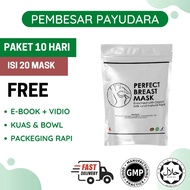 BEST BREAST MASK UBAT CREAM PEMBESAR BUAH DADA BESAR ISI 20 CAPSULE MASK