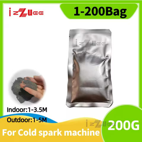 1-200Bag Ti Powder Cold Spark 200g For Wedding Party Machine Indoor Outdoor Dust MSDS Certification