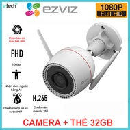Camera WiFi Ngoài Trời 3MP EZVIZ H3C Full Color Đàm Thoại 2 Chiều