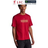 LFC Champions Text เสื้อยืดผู้ชาย