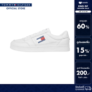 Tommy Hilfiger รองเท้าผ้าใบ ผู้ชาย รุ่น EM0EM01574 YBL - สีขาว