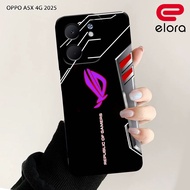 Oppo A5X 4G 2025 Case - Elloraa.id - Oppo A5X 4G Case - ROG Case Motif - Mobile Phone Protector - Op