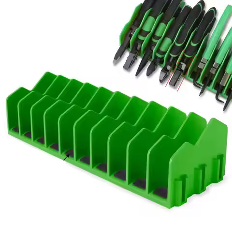 Practical plier organizer rack Holds up to ten pliers Drawer Toolbox Sturdy Pliers Tool Organizer St