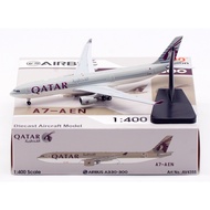 AV4355 Alloy Collectible Plane Gift Aviation 1:400 QATAR Airways Airbus A330-300 Diecast Aircraft Je