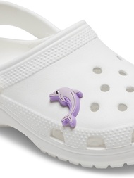 CROCS Jibbitz Purple Dolphin ตัวติดรองเท้า