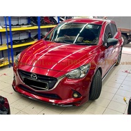 MAZDA 2 2016 d68 skirt DRIVE68 pu BODYKIT for hatchback