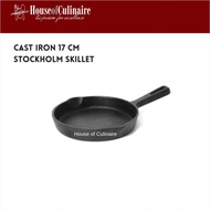 Frypan Frying Pan Cast Iron 17cm Stockholm Skillet By SKitchen Cast Iron