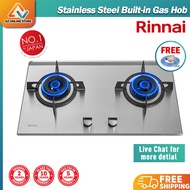 Rinnai Gas Hob RB27HS Stainless Steel Cooking Gas Hob Built-in Gas Stove / RB-27HS / Cooking Stove / Gas Stove / Dapur / Rubine hob / Stove / Elba hob / Midea hob / Butterfly hob / Morgan hob / Fotile hob / Rinnai Gas Stove