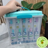 Wholesale Box of 30 and 45 Toothbrushes, box of 30 is a paper box, box of 45 is a plastic box WITH B