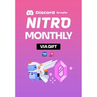 [READY STOCK] Discord Nitro Via Gift Monthly // 100% Working