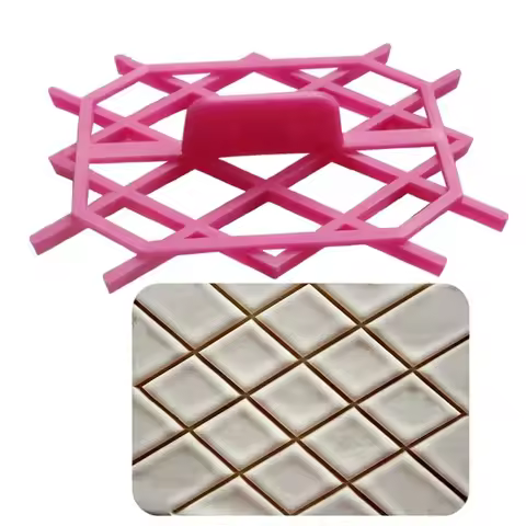1PC Diamond Sugar Paste Gum Icing Baking Fondant Cake Mold Embossing Cutter Icing Embosser cake tool