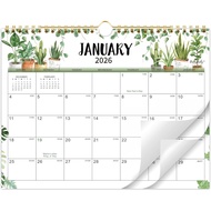 2026 Calendar - 2026 Wall Calendar, Jan. 2026 - Dec. 2026, 11" x 8.5", 2026 Wall Calendar 12 month w