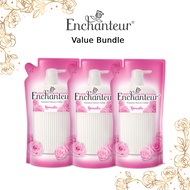 ENCHANTEUR Romantic Perfumed Shower Creme Refill Pouch 600g [Bundle of 2 / 3] | Perfume-infused | Crème-based