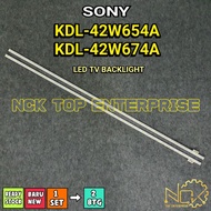 SONY KDL-42W654A / KDL-42W674A LED TV BACKLIGHT BARU NEW READY STOCK KDL-42W654 KDL-42W674