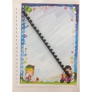 Buku Skrap Folio Comb / Binding Set Project Assignment Scrap Book