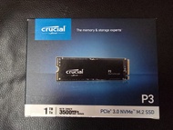 全新 Crucial P3 Plus PCIe M.2 2280 SSD 1TB (CT1000P3PSSD8)