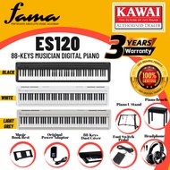 [FAMA] [NEW]Kawai ES120 88-Key Digital Piano Home Portable Electric Piano Keyboard