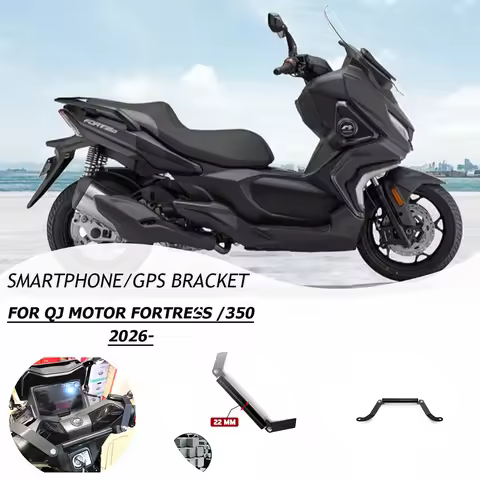 For QJ Motor Fortress 350 / Fort 350 EVO 2026+Motorcycle Phone Holder GPS Navigation Bracket Fortres