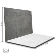 Bright - White Cement & Cement Folding Photo Base Photo Background/ (Mil-13)