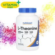 Nutricost L-Theanine 200 mg 120 Capsules