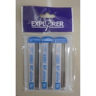 🎀READY STOCK🎀 (1 pack = 3 units) BUNCHO Hi-Polymer Sharp Lead 0.5mm 2B 自动铅笔笔芯