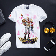 [Hàng có sẵn] Áo thun Liên Quân cotton màu trắng cổ tròn cực hot Arthur si tình