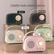 Retro Mini Bluetooth Speaker DW21 Classical Music Player Sound Stereo Subwoofer Portable Decorative 