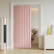 1pc Folding Door Curtainpartition door door screen Privacy Curtain