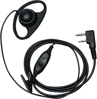 Sarcia D Shape Walkie Talkie Earpiece with Mic PTT for BaoFeng UV-5R UV-82 BF-888S BF-F8HP Kenwood T