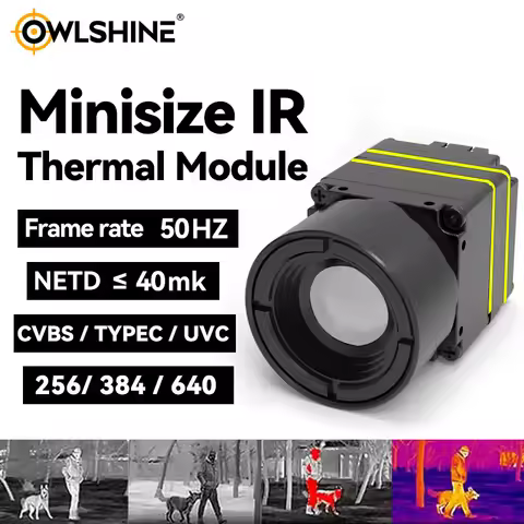 Thermal Camera fpv 256/384/640 9MM thermal imaging camera For FPV Drones with CVBS Interface Micro T