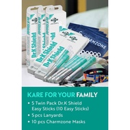 KARE UNTUK KELUARGA ANDA - Pek Kembar Dr.K Shield Easy Sticks