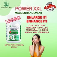Power XXL - Tongkat Ali Maca NMN Tribulus Ashwagandha - Male Enhancement Member XXL (60 caps)
