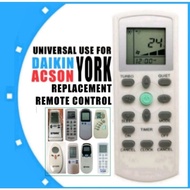 DAIKIN YORK ACSON AIR COND Use Air Cond Universal Remote Control Universal Air Conditioner Penyaman Udara