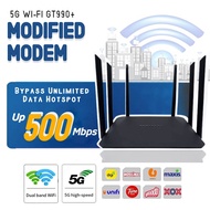Modem Turbo  GT990+ Modified 4G LTE Router Modem Unlocked Unlimited Hotspot Wifi Unlimited