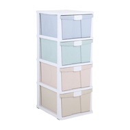 HomeHuk ตู้ลิ้นชัก 4 ชั้น รุ่นอีโค่ - สีขาว