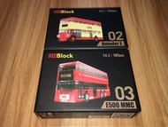 KMB KMBlock 02 03 Daimler E E500 MMC 積木巴士模型