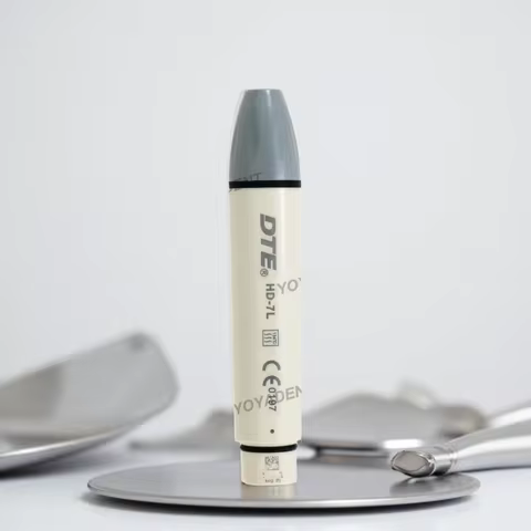 Woodpecker DTE Dental Ultrasonic Piezo Scaler Handpiece LED HD-7L Scaling Tips Fit DTE NSK SATELEC D