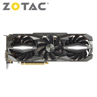 ZOTAC GTX 1070 Ti 1070Ti 8GB การ์ดจอ GPU สำหรับเล่นเกม NVIDIA Geforce GTX1070 Gtx1070ti การ์ดจอเดสก์ท็อปเกม VGA