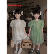 Superior Babies Celeste Lace Puff Dress for Girls and Baby
