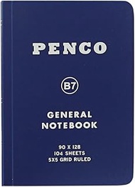 Hi-Tide CN158 Penco Notebook, B7, Squared, Navy,