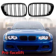 BMW Grill Kidney Grille Nose Double Slat Glossy M Color E46 318i