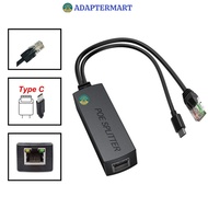 POE Splitter Splitter Splitter Splits POE 48V to 5V type C pin