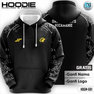 Custom Full Printing Digital Onic Esports Hoodie Jacket