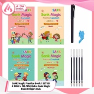 SANK MAGIC PRACTICE BOOK 1 SET CONTAINS 4 BOOKS + PEN SANK MAGIC BOOK/ SET SANK MAGIC CHILDREN'S LEA