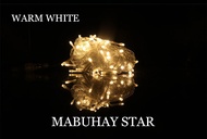 [COD] MABUHAY STAR Christmas Lights 200L LED Transparent Wire String Light Decorative Fairy Light