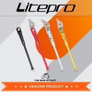 Litepro Trifold Bicycle Kickstand Sidestand 16 inch Aluminum Alloy For Bicycle &amp; Folding / Foldable Trifold Bikes