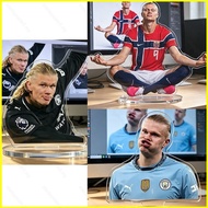 Erling Haaland Funny Meme Acrylic Stand Figure Football Star Ornament Norway Man City Themed Decor