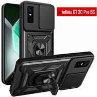 CASE INFINIX GT 50 PRO / 30 / 30 PRO 5G IRING CASE MILITARY SLIDE CAMERA